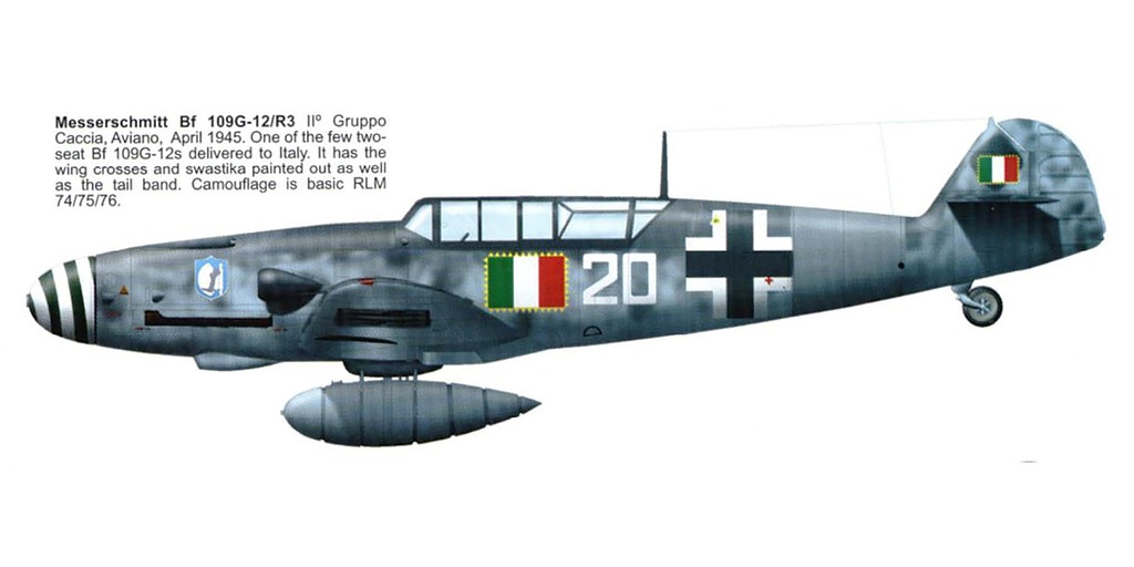 Messerchmitt Bf-109 G12/R3: The strange looking 109 - Aircraft
