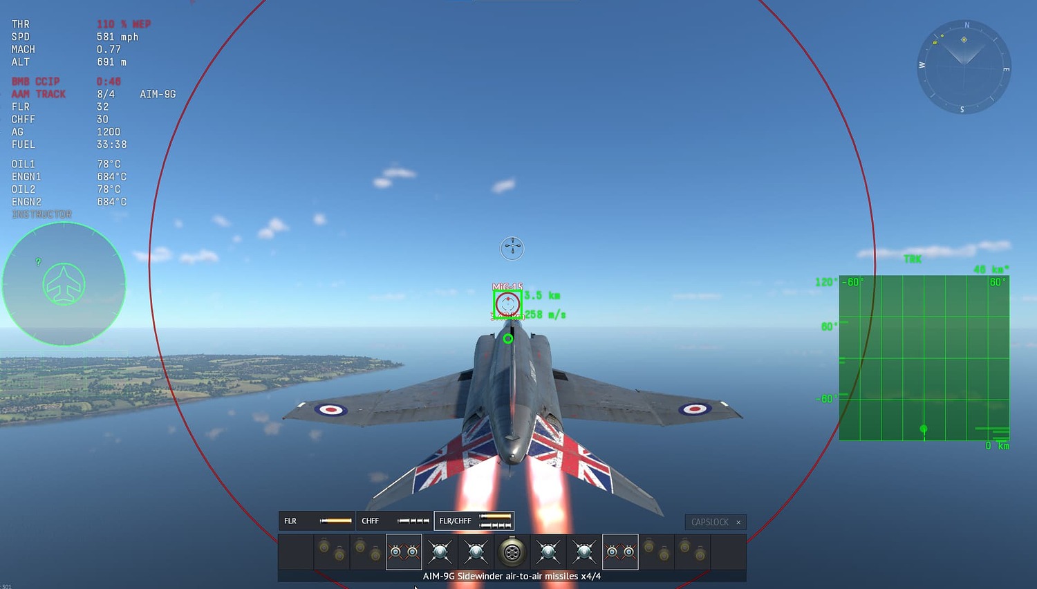 Radar missile keybinds and weapons selector HELP - The Academy