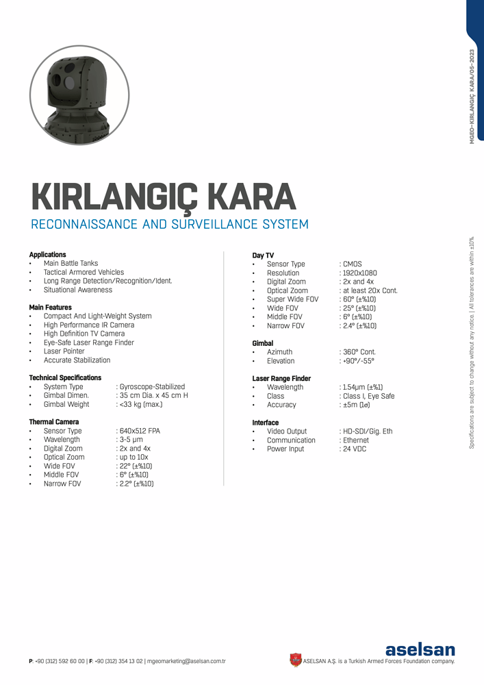 KIRLANGIÇ KARA - 2