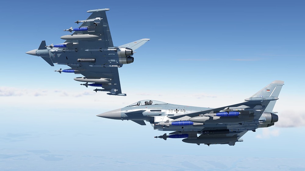 Eurofighter GBU Test Flight