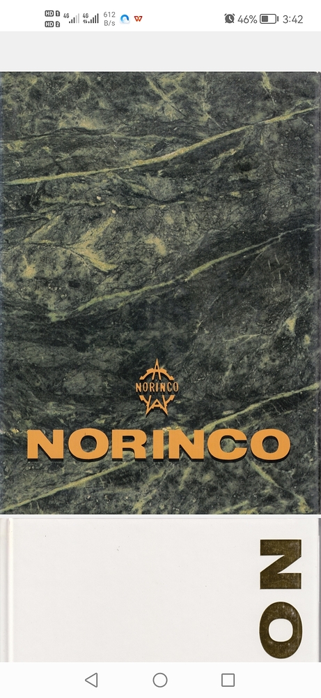 《北方工业武器外贸图册》90年代版 封面