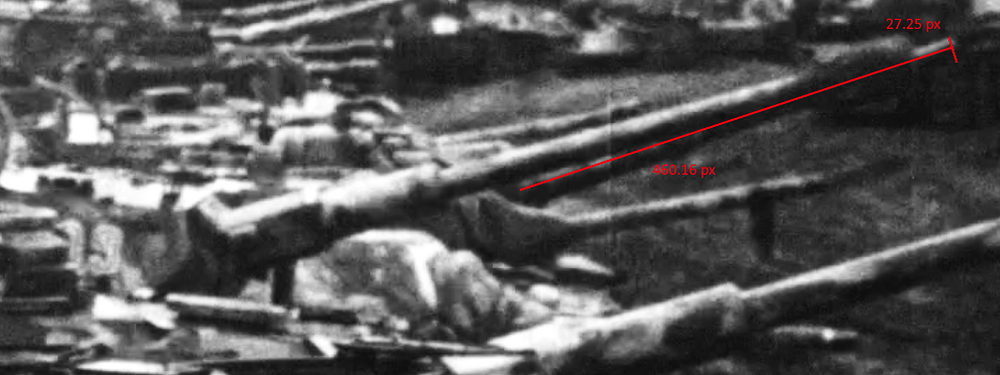 SU-88 gun length estamate