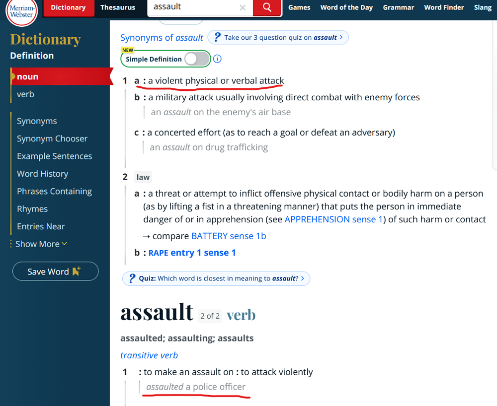 assault def