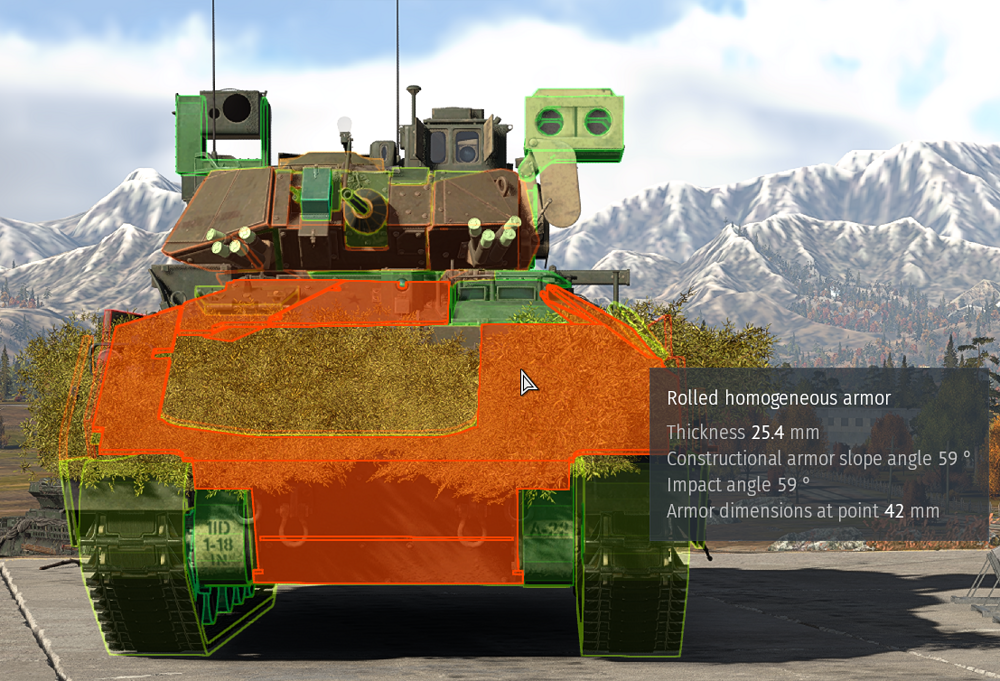M3A3 front angle