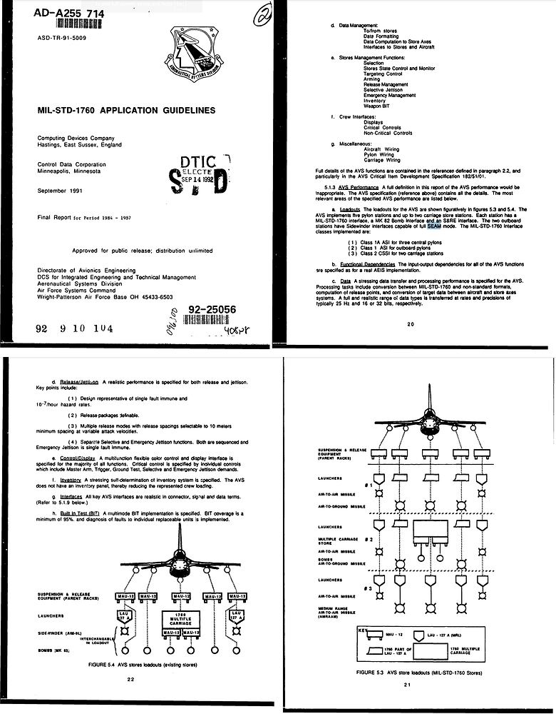 F-16 MIL-STD-1760 exerpt