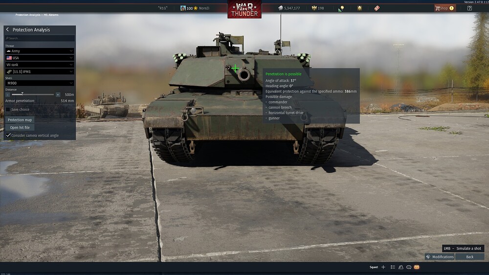 M1 Abrams 105