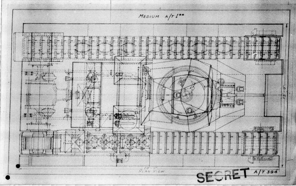 A_T-1 - British amphibious tank project from the 1940s.(JPG)_3