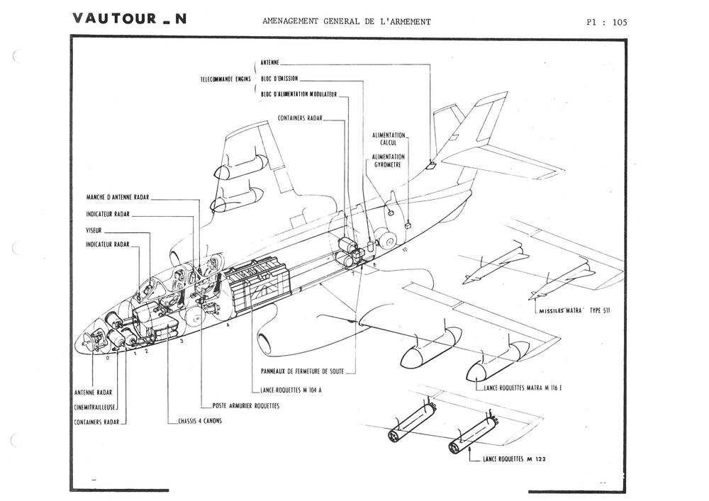 vautour_n amenagement general de l'armement