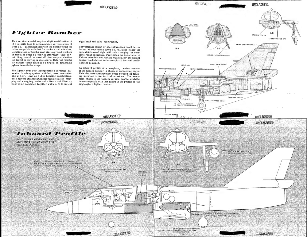 F-106 Fighter bomber