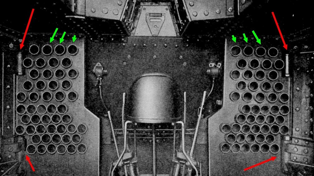 American liberty drive station and 6 pdr. ammo racks
