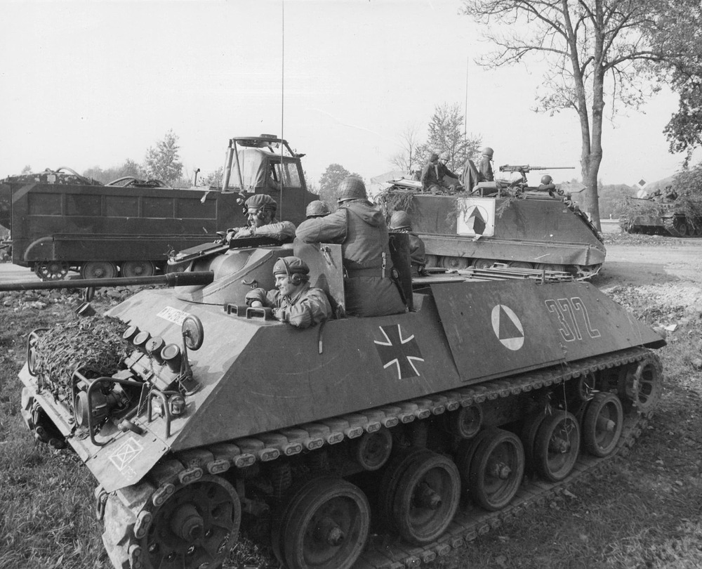 West_German_HS_30_Infantry_Fighting_Vehicle_(IFV)_During_Exercise_REFORGER_III,_1971
