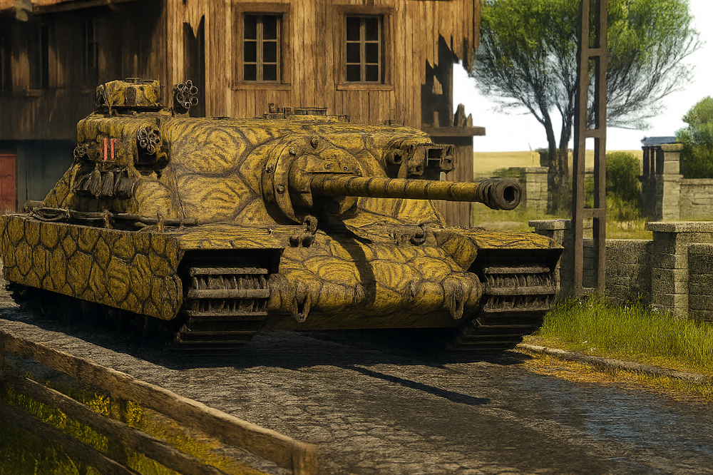 20250725_1235_Tank Camouflage Design_remix_01k10j6c0zekzsdvk1pbj2z8ay