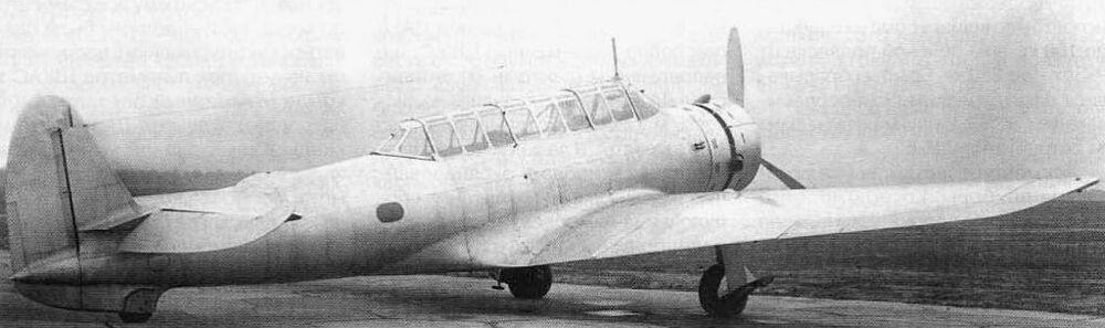 BSh-1 a soviet licenced built Vultee V-11G_