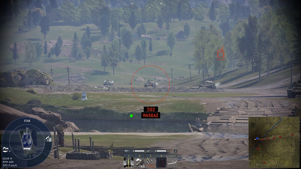 Stingray point of aim