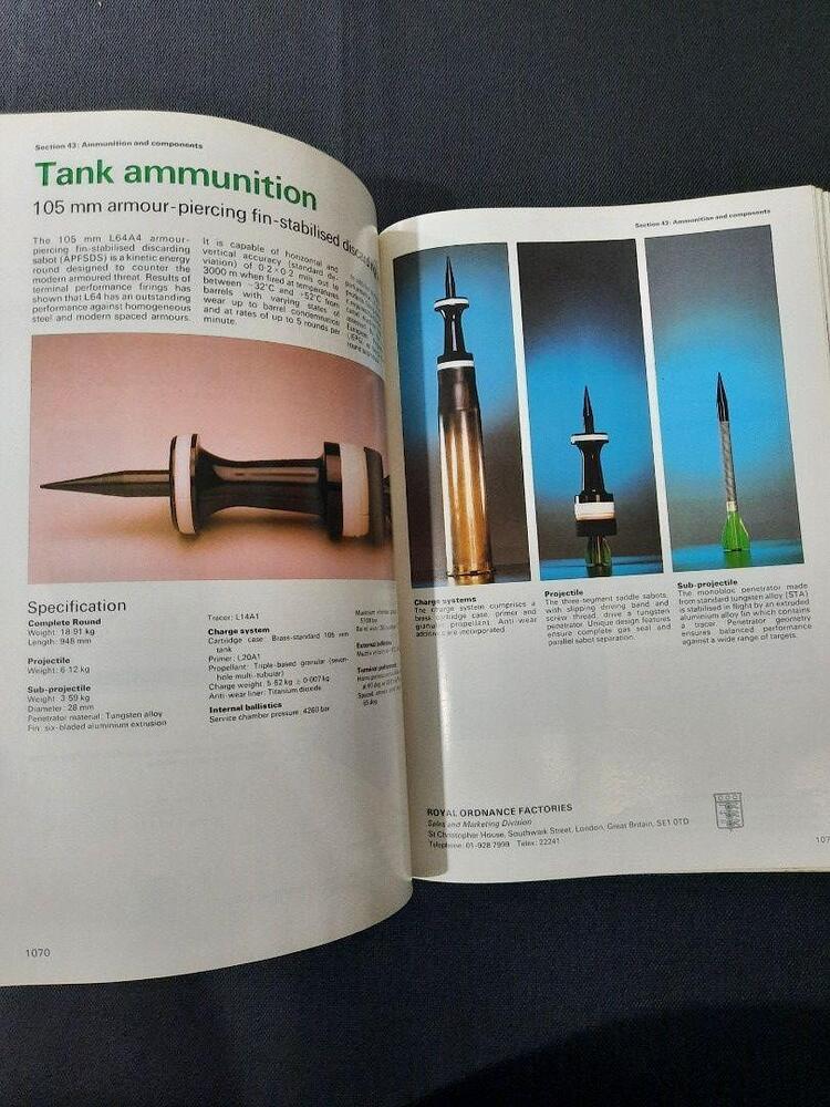 British Defence Equipment Catalogue 1984 - 1985 B