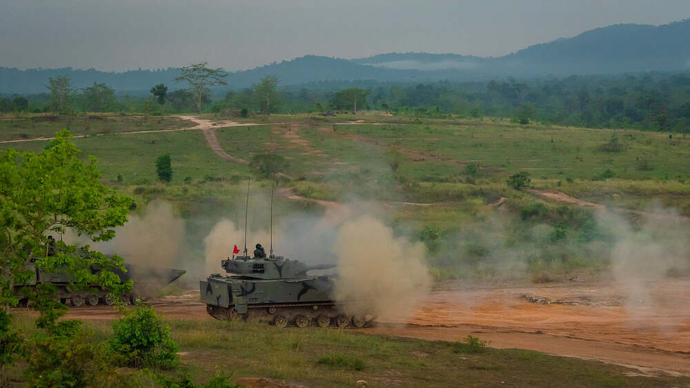 นย สอรฝ ฝึกดำเนินกลยุทธ์ด้วยกระสุนจริง การฝึกกองทัพเรือ ๒๕๖๕-25