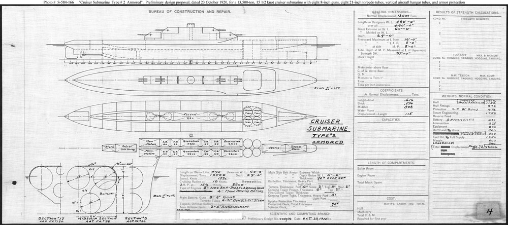 Cruiser Submarine Type #2