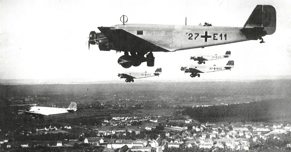 Ju-52 in german color (swastika censored)