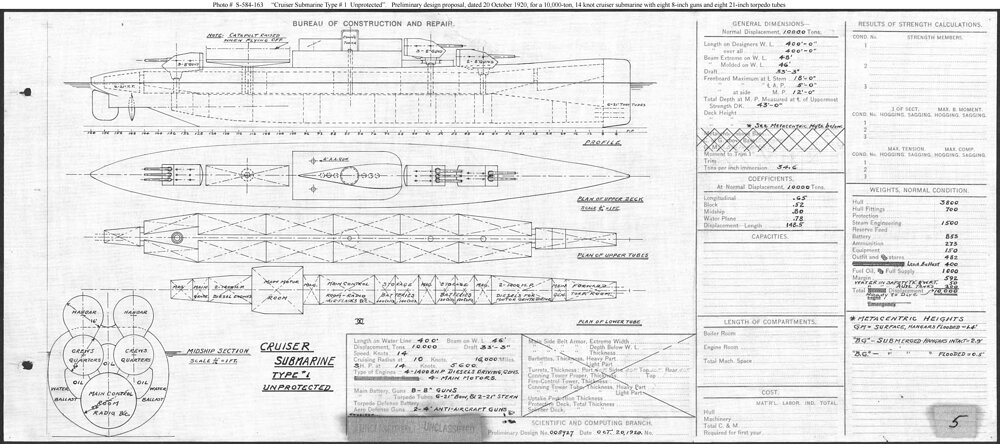 Cruiser Submarine Type1
