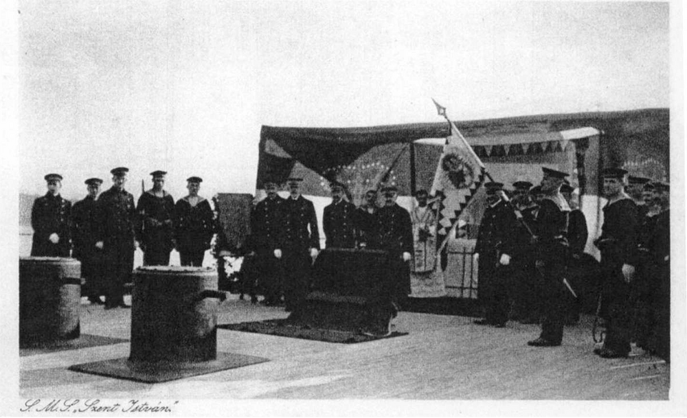 Ehrenflagge SMS Szent István