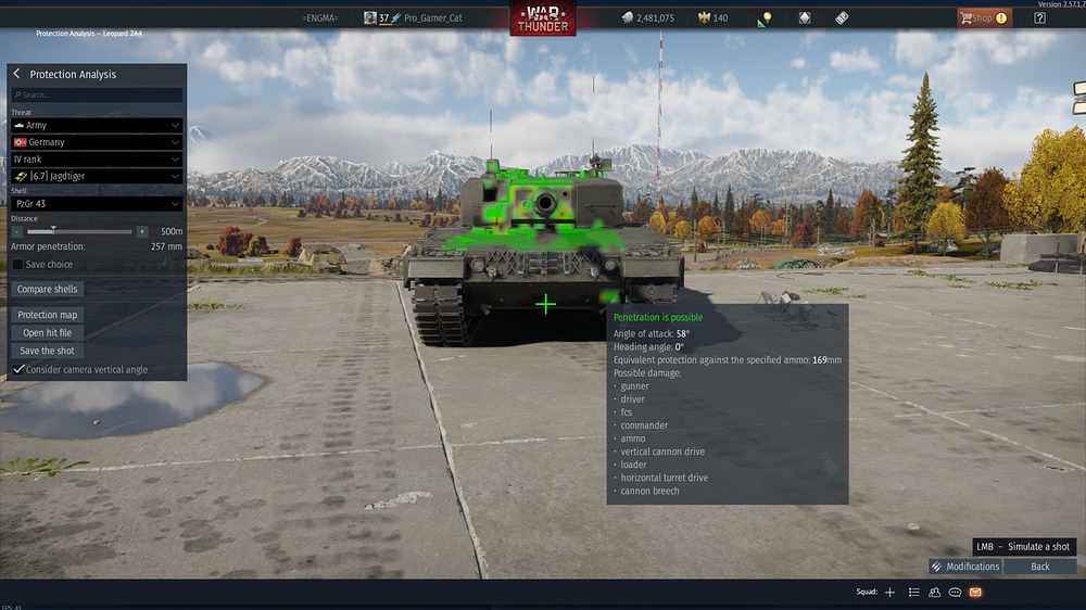 Leo 2A4 armor