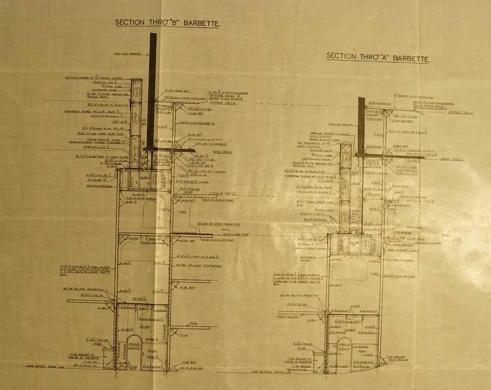 Lion 1938 Midship Section _ Structural Sections (5)