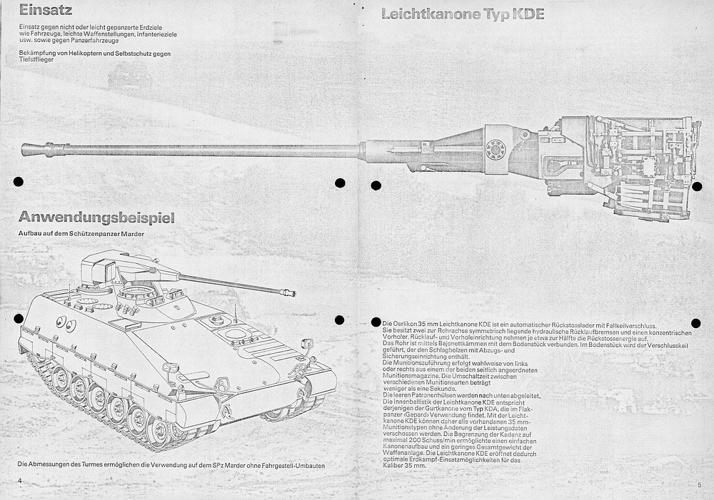 Oerlikon 35 mm Geschützturm Typ GDD-A p4-5