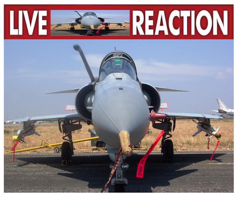 Live Kfir Reaction