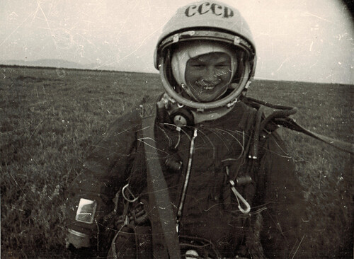 Valentina-Tereshkova-in-training
