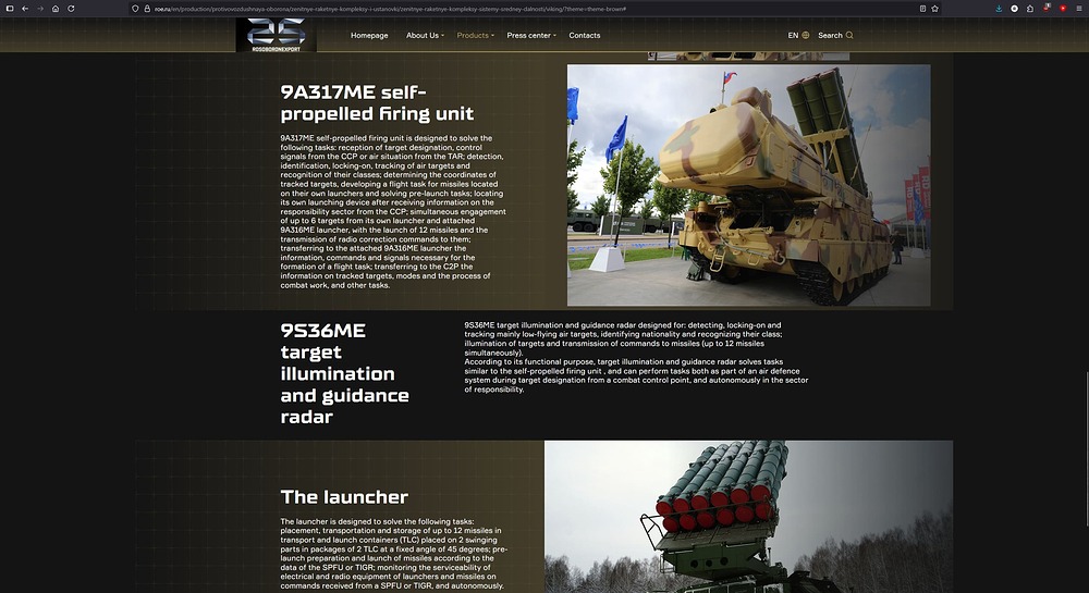 Rossoboronexport BUK-M3