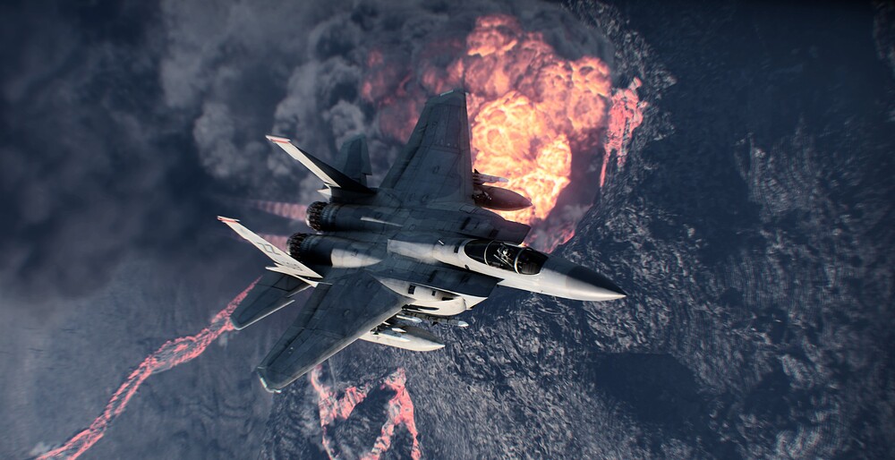 F-15C reconnaissance mission