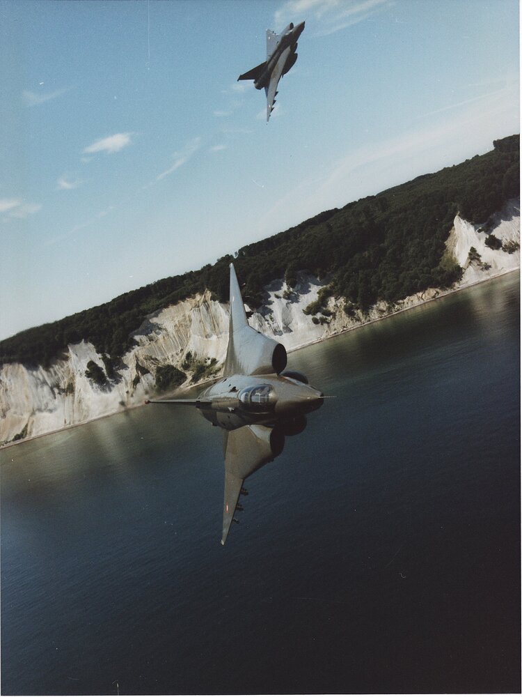 Draken ved Møns Klint Enhanced