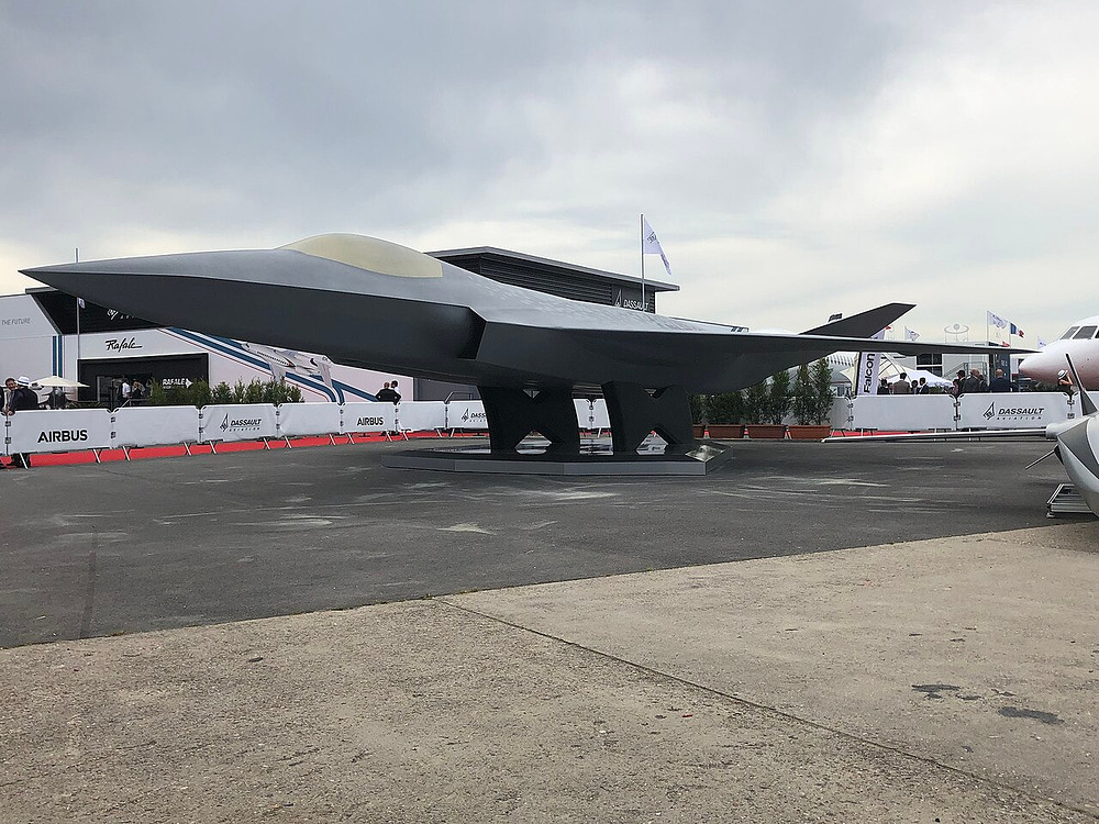 Mock-up of the NGF at the 2019 Paris Air Show