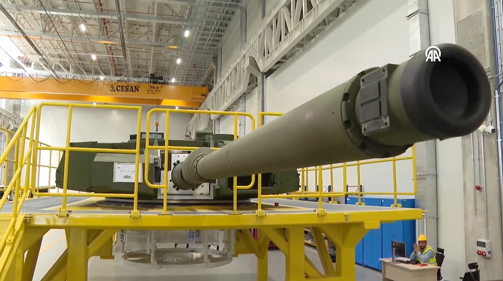 Altay T1 Turret Under Construction - 2