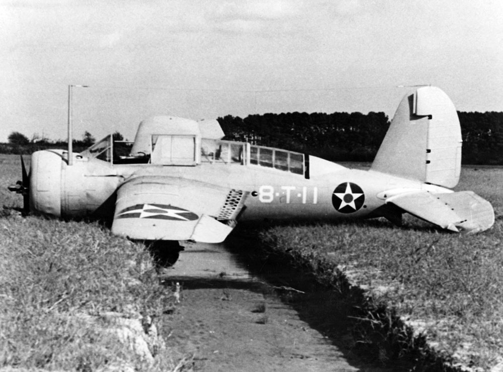 SBN-1_VT-8_crashed_at_NAS_Norfolk_1941