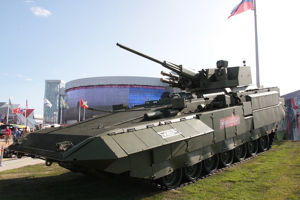 T-15 Armata with the AU-220M Baikal turret
