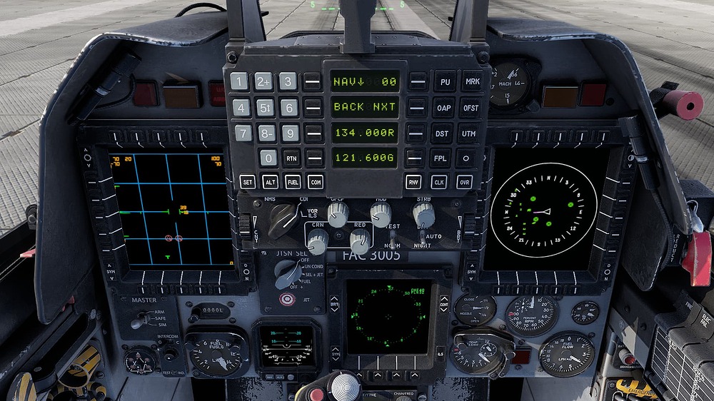 Current Kfir MFD modes
