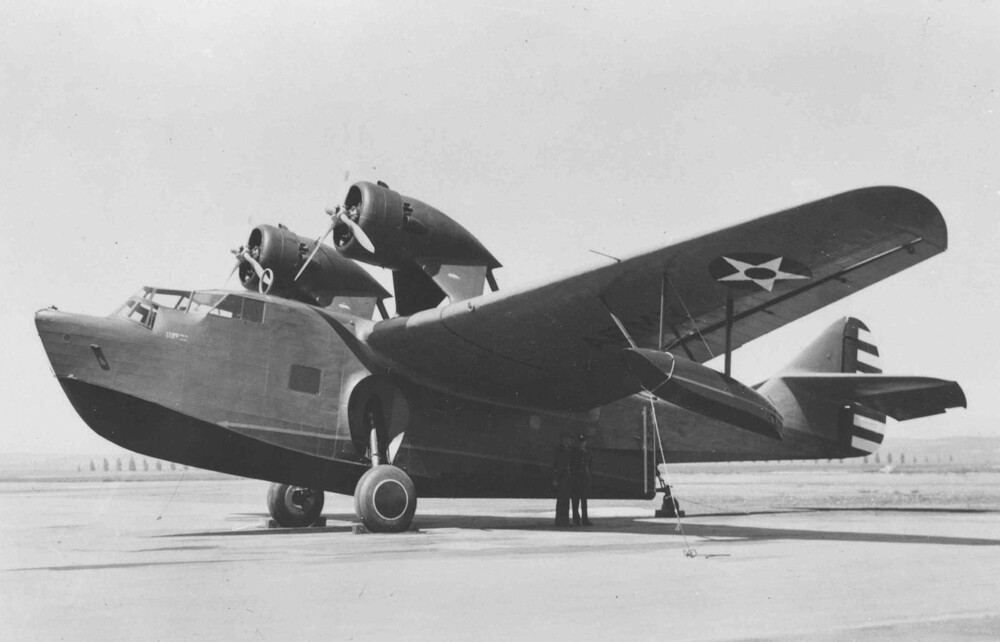 Parked_Douglas_YB-11