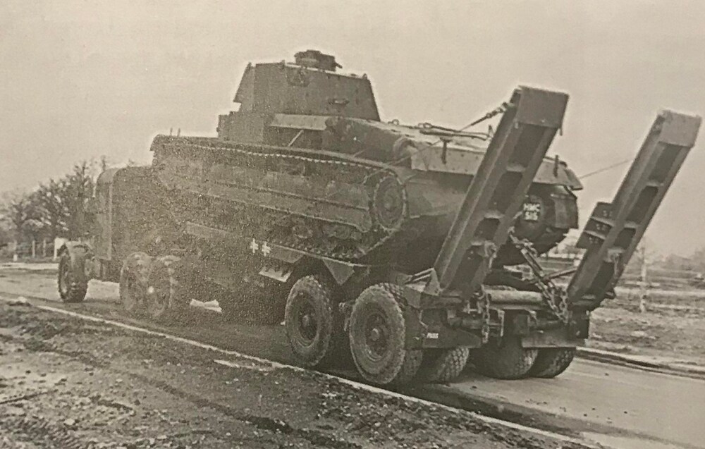 The A14 on a Scammell (1)