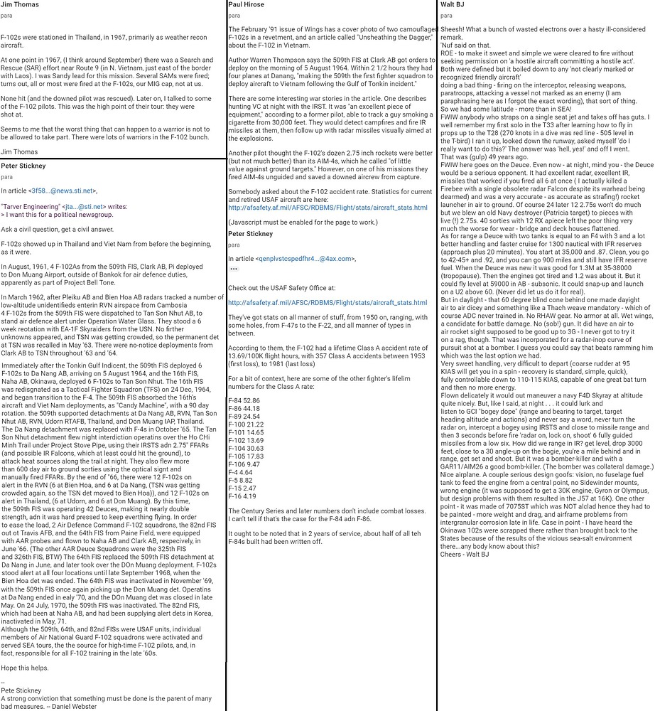 F102 vietnam