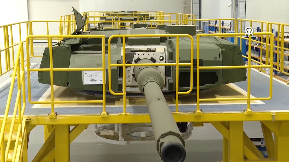 Altay T1 Turret Under Construction - 1