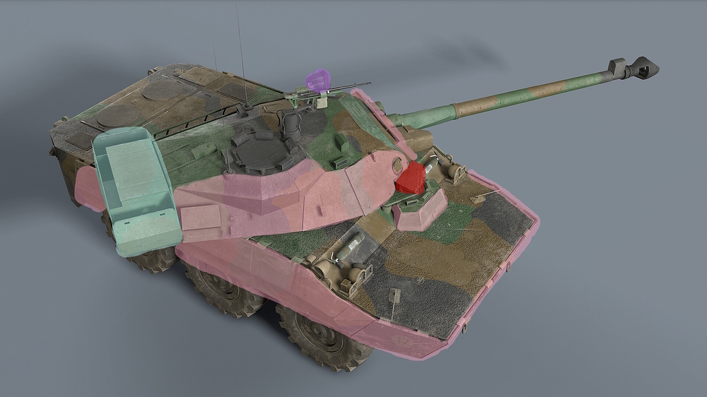 modif visuelle amx-10RCR (2) painted