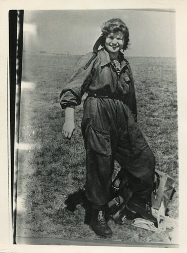 Valentina-Tereshkova-on-an-airfield-after-a-parachute-jump-Summer-62