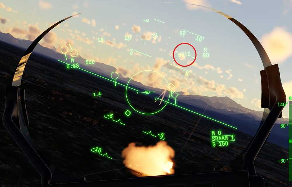 Correct Eurofighter HUD