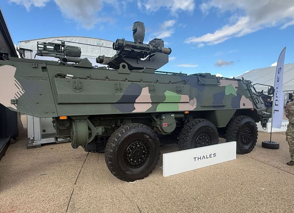 Patria 6x6 SHORAD RAPIDRanger 2
