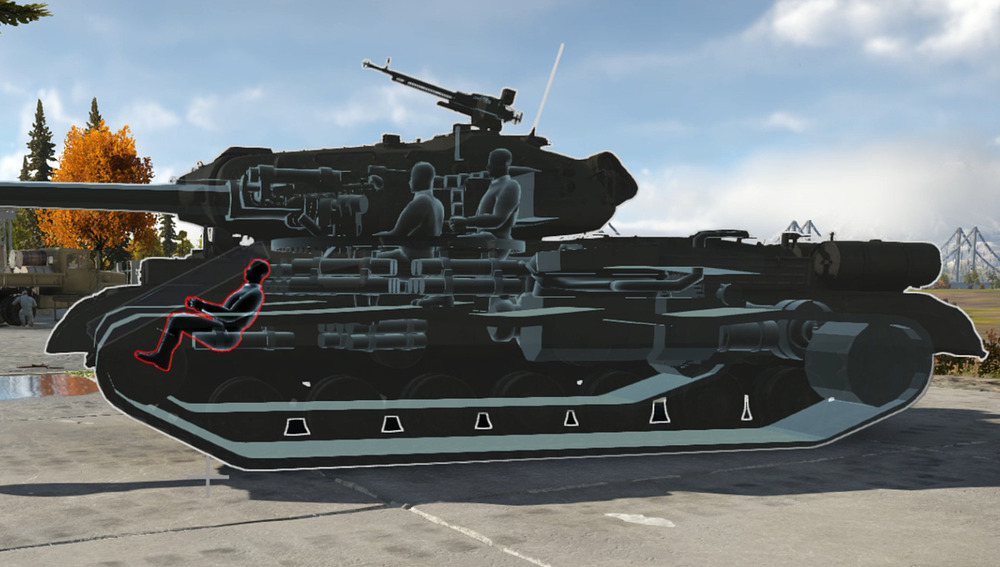 Damage dealt by M456 to IS-4M