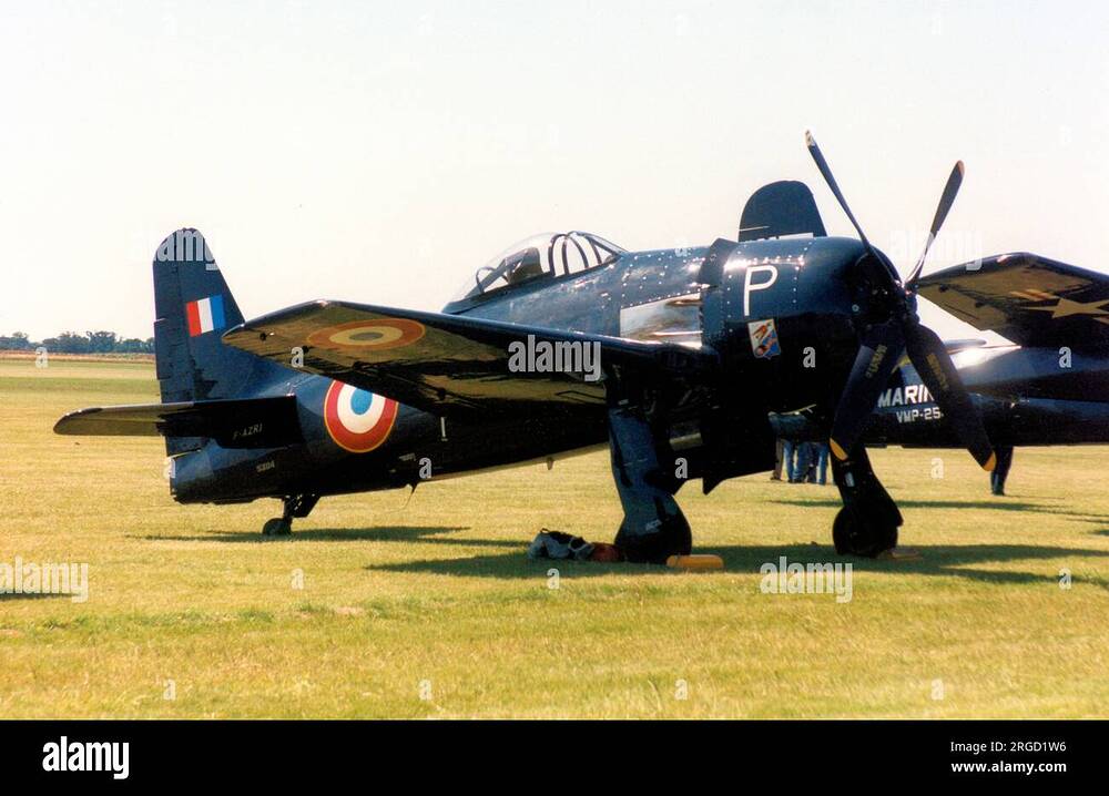 grumman-f8f-2-bearcat-f-azrj-msn-5384-p-of-air-b-aviation-at-duxford-on-8-july-2000-2RGD1W6