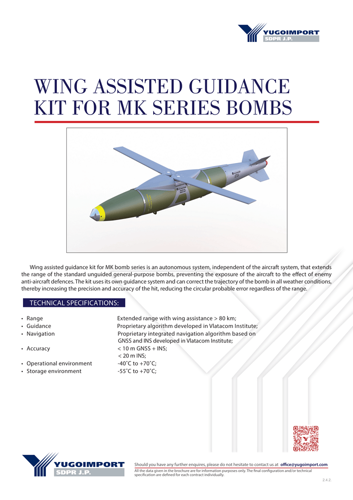Wing assisted guidance kit for MK series bombs-1