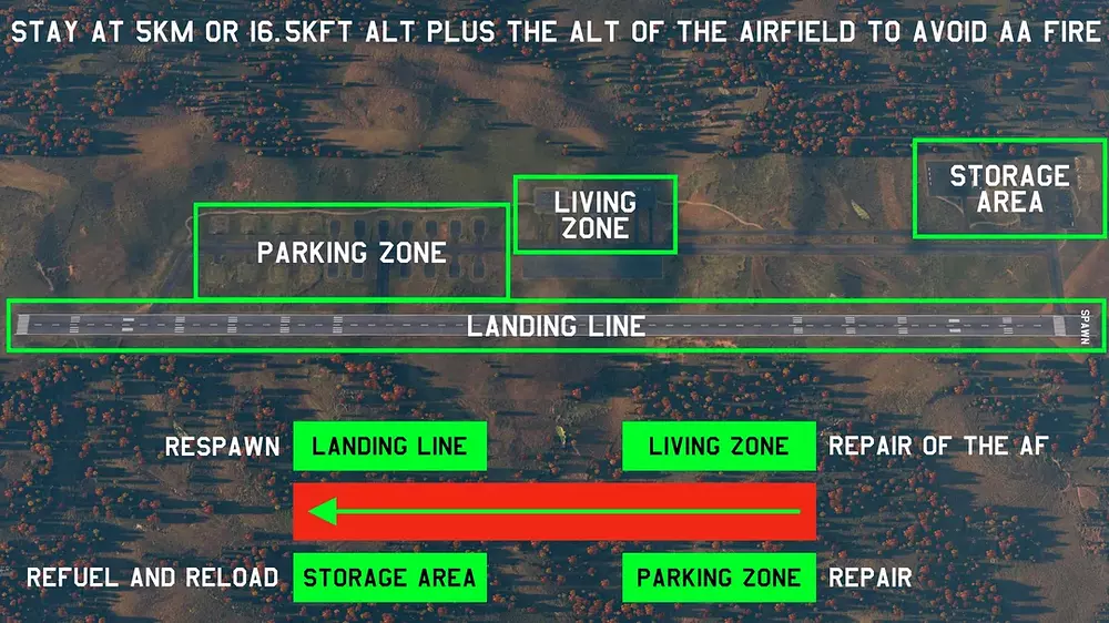 AirSim Airfield Bomb Guide