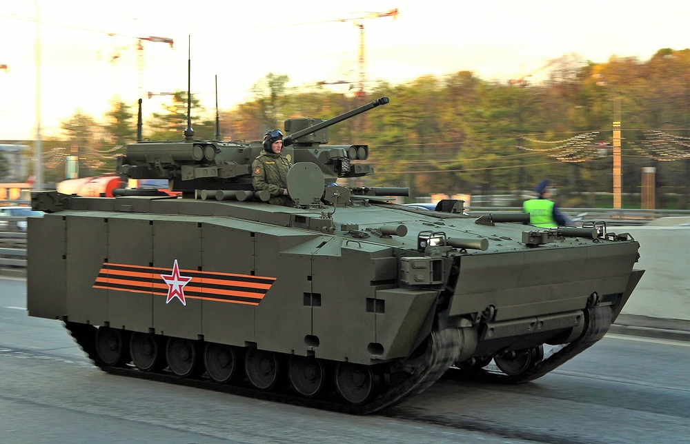 Kurganets-25 IFV with 30 mm 2A42 gun and 9M133 Kornet-EM ATGMs